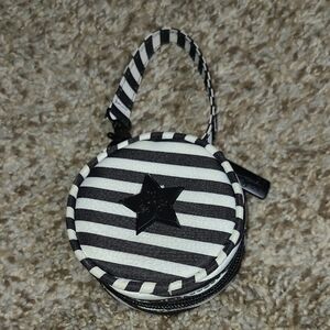 Ju-Ju-Be Monochrome Striped Small Accesory Pouch
